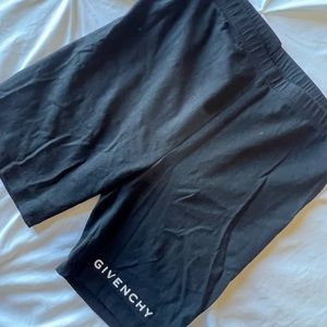 Black bike shorts